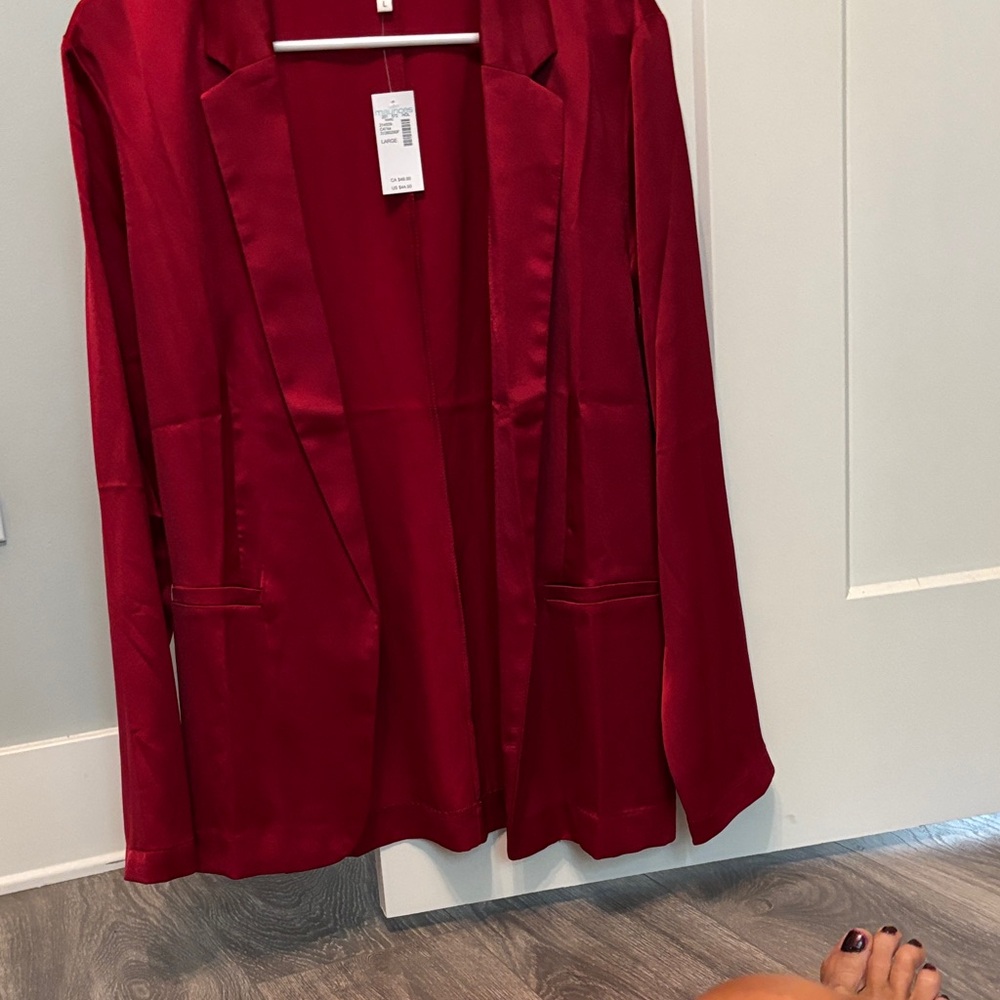 Maurices Vibrant Red Blazer